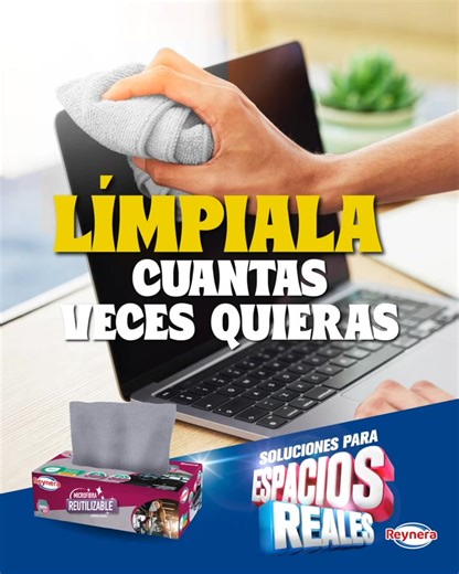 1.5K views · 180 reactions | Las Nuevas Microfibras reutilizables de Reynera están hechas para que las uses las veces que quieras. Son ultrasuaves para cualquier superficie y puedes usarlas húmedas o secas. Corre a Home Depot por ellas. | Reynera | Facebook