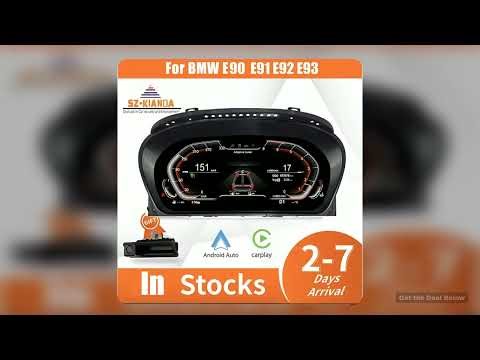 2025 Latest Original Digital LCD Instrument Panel For BMW 3 Series E90 E91 E92 E93 Cluster Dashboard