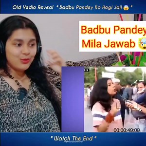 598K views · 23K reactions | Old Vedio Reveal " Badbu Pandey Ko Hogi Jail  " Note: This video is made on the demand of our Followers. ‎ If you have any issue with our video kindly message at ‎hassanksa696@gmail.com So We will remove the video immediately. | NS CLIPS | Facebook