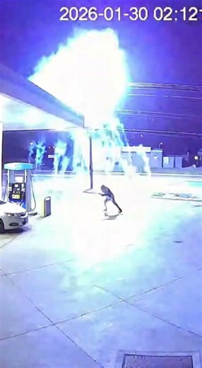 Power Line Transformer pops