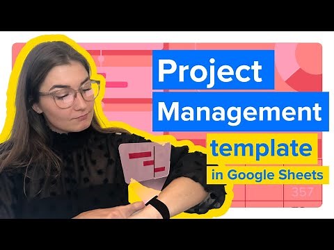 Project management template in Google Sheets [GANTT CHART]