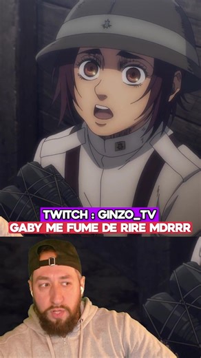 🚨EN LIVE Tous les mercredis, samedis et dimanches à 20h sur TWITCH (GINZO_TV) 🔥 Découverte totale de l’anime L'attaque des Titans ! (Shingeki no Kyojin). Je n’ai JAMAIS vu SNK auparavant, donc je découvre TOUT de A à Z en faisant mes propres analyses théories réflexions en live sur Twitch !!! Tout le monde m'a dis que c'était le MEILLEUR ANIME et le MEILLEUR MANGA de tous les temps alors je suis là pour le vérifier !!!! Si tu veux voir la suite des réactions ➜ viens sur Twitch mon fréro instal