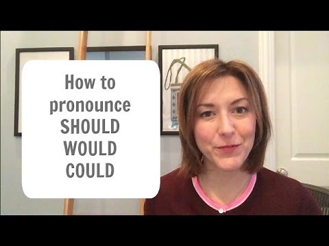Learn to Pronounce SHOULD, WOULD, COULD 🇺🇸American 🇺🇸 English Pronunciation Lesson