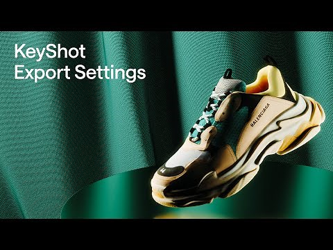 My Recommended KeyShot Export Settings (2022)
