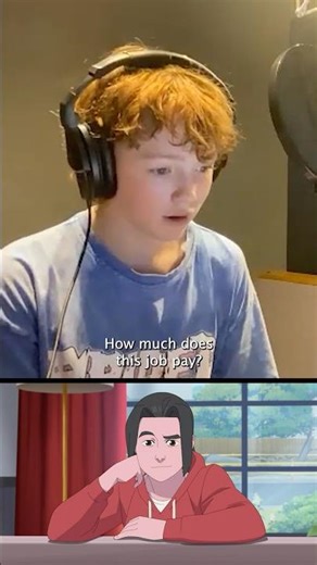 Behind the scenes of Christian Convery doing his… job