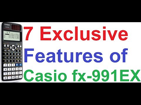 7 Exclusive Cool Features of Casio fx-991EX Classwiz Scientific Calculator