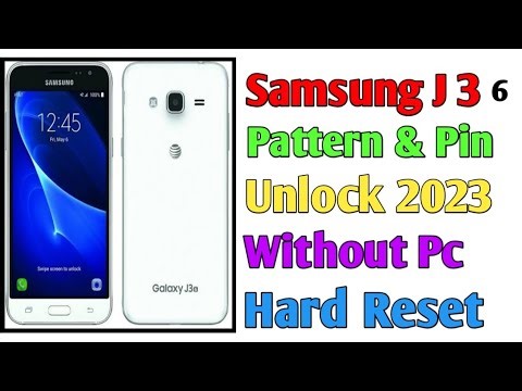 Samsung J3 (2016) Pattern Pin And Password Unlock Without Pc Hardreset 2023 Done