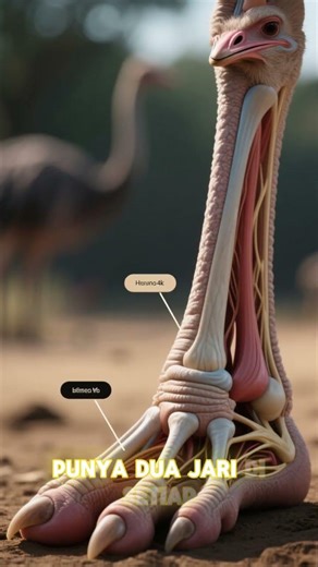 Fakta menarik burung unta