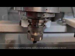 how to Adjust the Tool Magazine Loading Position in Syntec 60W-E for Heliner CNC Router.