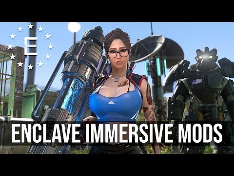 Don't Miss This Enclave DLC - Fallout 4 Enclave immersive Mods