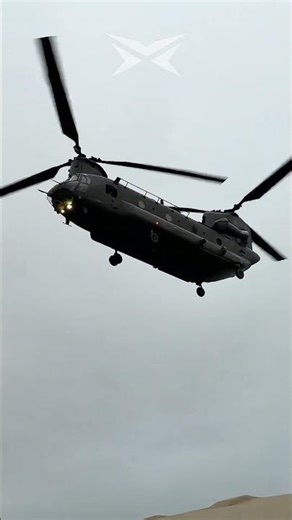 The Royal Air Force CH47 Chinook