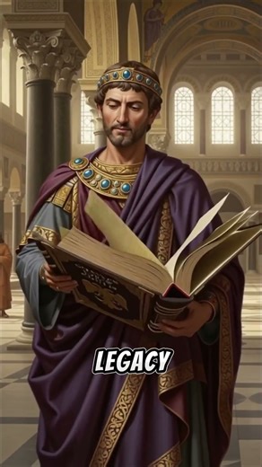 Justinian I – The Byzantine Empire’s Greatest Ruler 👑| KNOWLEDGESENSIE | #history #shorts