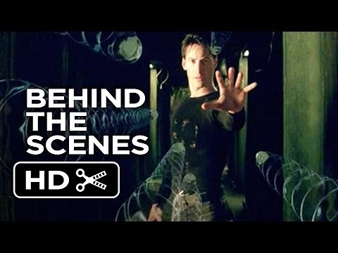 The Matrix Behind The Scenes - The Hallway (1999) - Laurence Fishburne Movie HD