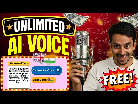 🔥Best Free Hindi AI Voice Tools 2026 (100% Realistic & Unlimited) | Free Text To Speech Hindi