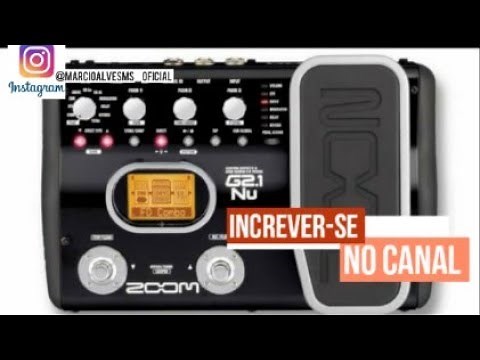 zoom G2.1nu ( Review ) como configura