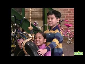 Sesame Street: Number of the Day- 13 Swings