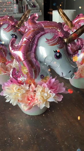 DIY Unicorn Centerpiece for Party Decorations