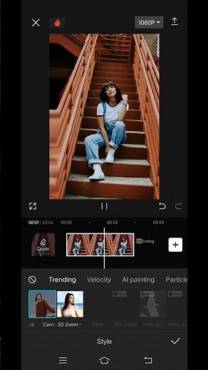 Camera Shake Effect in Capcut - Step - By - Step - Tutorial