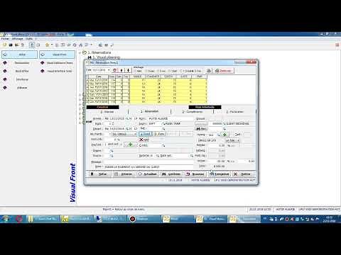 Logiciel Hotix : saisie et modification et annulation--reactivation_et_saisie de avances