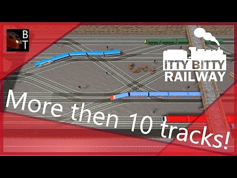 How to get more then 10 tracks in Itty Bitty Railway !