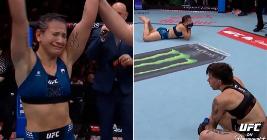 La argentina Ailín Pérez sigue imparable en la UFC: ganó su sexta pelea consecutiva y realizó su tradicional festejo