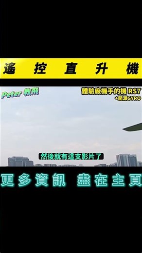 Experience the factory's drone!! RS7 + open-source Gyro remote-controlled helicopter RC heli [Pet...