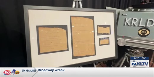 JFK Texas Broadcast Museum adds item from JFK assassination history to collection