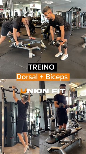 Treino - Dorsal + Bíceps