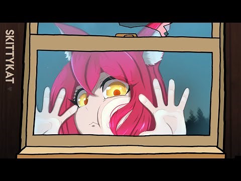 Home Break-in ASMR || Stealing Warmth [ear cupping] [whispers] [tapping] [cute but weird cat girl]