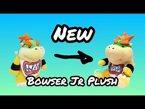 New Bowser Jr Plush Unboxing Video