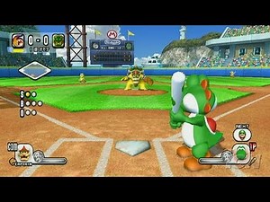 Mario Super Sluggers Nintendo Wii Gameplay - Mario, AKA