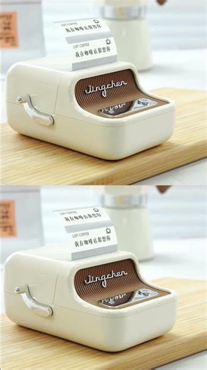 POV：How a Cafe Uses Label Printers #printer