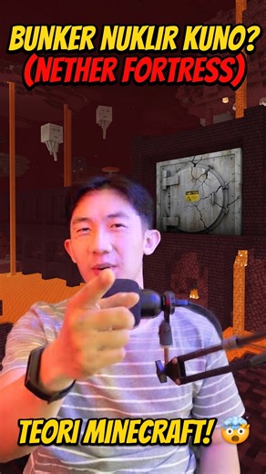 Misteri Nether Fortress Minecraft: Bunker Rahasia Manusia Purba Korban Perang #minecraftindonesia