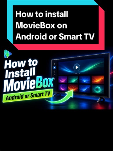 How to install MovieBox on Android or Smart TV｜2026 #MovieBox #Movie #series #cinema #fyp