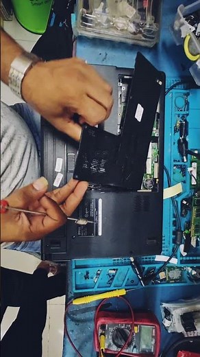 DELL LAPTOP WHITE SCREEN PROBLEM SOLVING #shorts #ytshortsindia #laptopgaming #repair #apple
