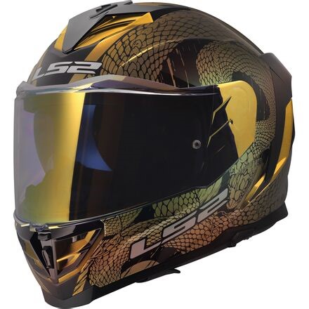 LS2 Assault III Snake Bite Helmet