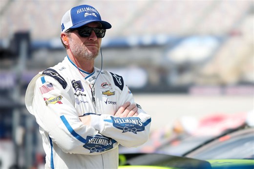 Dale Earnhardt Jr. shared the secret weapon that helped him win with the famous Batman paint scheme at Michigan