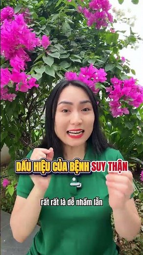 Dấu hiệu của bệnh Suy thận #AnnaDinhDuong #YoboAcademy #healthtips #healthyfood #suythan