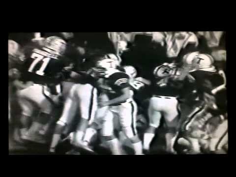 Tulane vs LSU 1973 at Tulane Stadium Looney TD Pass to Willie