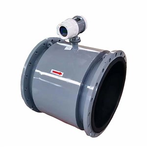 [Hot Item] Manufacturer Water Flow Meter Rubber Lining 4-20mA DN50 Electromagnetic Flowmeter