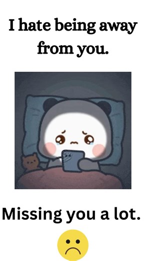 Miss you GIF | Sweet love WhatsApp status #gif #missyoustatus