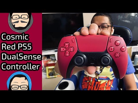 PS5 Cosmic Red DualSense Controller (New Color) | Unboxing & Demo
