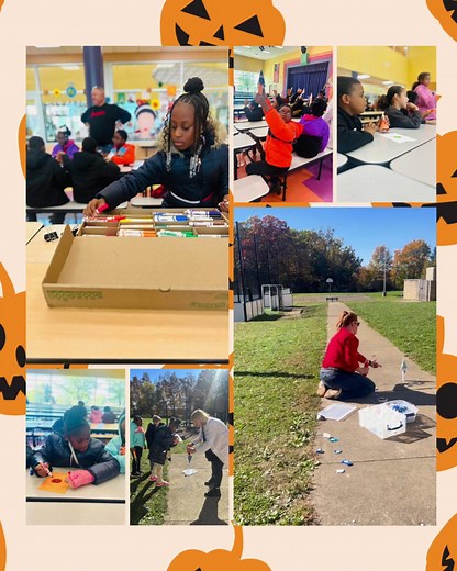 Happy Halloween, YCSD! 🎃 With the continued partnership of OSU Extension, 3rd graders at Volney Elementary created "Spooky Rockets" then launched them outside! 🚀 The science experiment aligned with the pillars of communications and critical thinking with our Portrait of a Graduate work. Scholars collaborated together and were hands-on with science. And do you know all it took to launch the rockets was... Water and alka-seltzer tablets! | Youngstown City SD