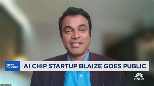 CEO of AI chip maker Blaize on the decision to go public