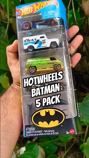Latest Hotwheels Batman 5 Pack