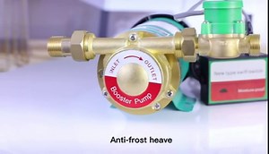 SHYLIYU Pressure Pumps 115V/60Hz 3/4 inch Outlet 120W Water Pressure Booster Pump Automatic Shower Booster Pump with Water Flow Switch for Home/Shower