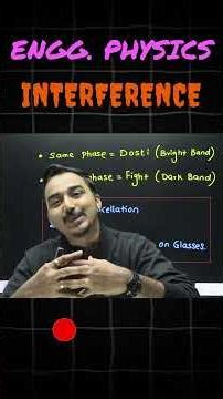 INTERFERENCE | ENGINEERING PHYSICS | ENGINEERING FIRST YEAR | DIFFRACTION | PHYSICS SEMESTER 1