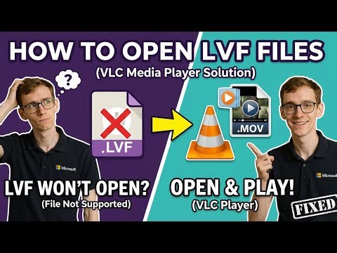 Opening LVF Files (VLC Media Player)
