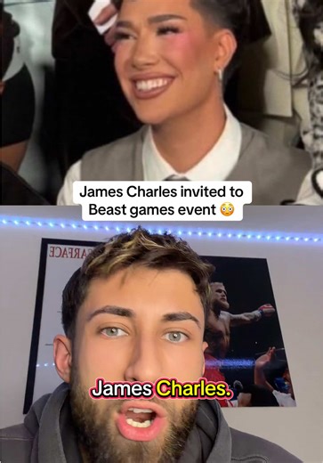 James Charles was at the Beast games event. #jamescharles #beastgames #event #youtuber #foryou