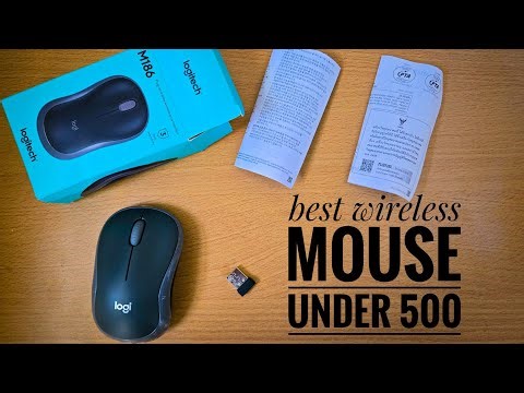 Logitech M186 Unboxing & Review 🔥 Best Mouse Under ₹500?